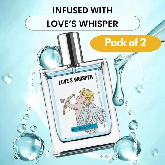 Love's Whisper Perfume 50ML - Long-Lasting Fragrance (Pack of 2)